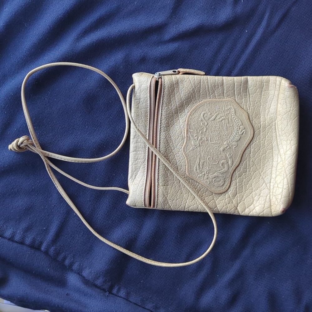 Carlos Falchi, vintage leather bag